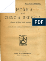 Historia de La Ciencia Secreta - Henri Durville PDF