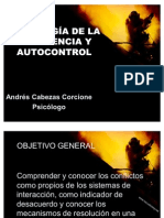 Psicología de La Emergencia y Autocontrol1