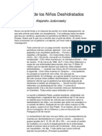 Alejandro Jodorowsky. [RELATO]. El Caso de los Niños Deshidratados