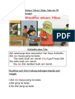 Latihan Bahasa Melayu Tahun 1 Buku Teks Ms 78 PDF