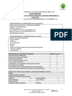 Ficha Informe Comparsas KJOINÉ - 2019