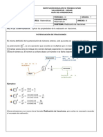 GUIA de Radicación de Fracciones