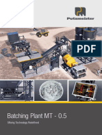 Batching Plant MT - 0.5: Mixing Technology Redefined