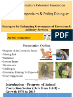 Sri Lanka Agriculture Extension Association: National Symposium & Policy Dialogue