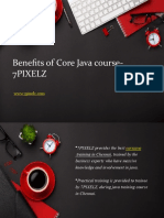 Benefits of Core Java Course-7pixelz