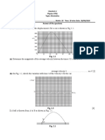 Physics Kinematics