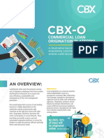 Cbx-O: Commercial Loan Origination Platform