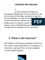 4.1 Introduction The Internet