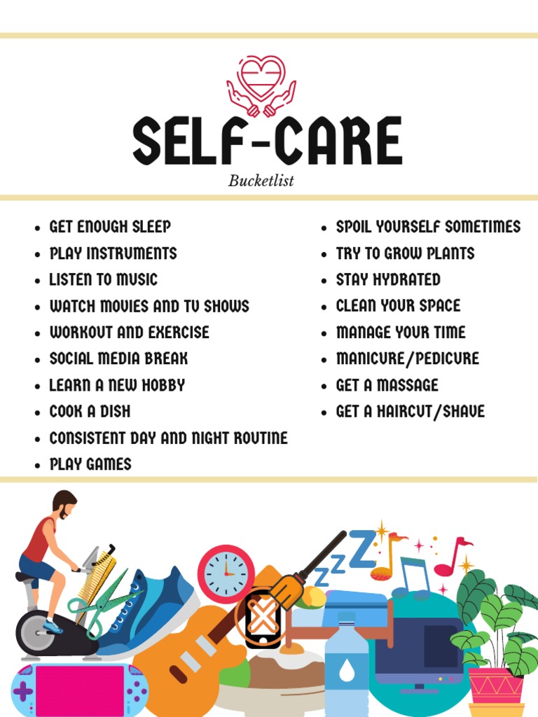 SelfCare Bucket List