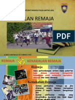 Materi Kenakalan Remaja