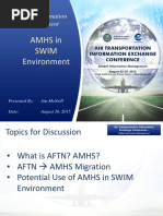 Amhs in Swim Environment: Global Information Management