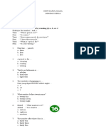 SDIT DARUL MAZA WORKSHEET