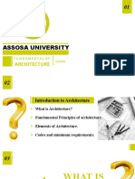 Architecture: Assosa University