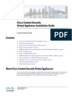 Cisco Content Security Virtual Appliance Installation Guide: Last Updated: September 24, 2020