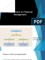 Introduction To Financial Management