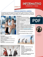 8º EDIÇÃO - IMPORTANCIA DA GINASTICA LABORAL