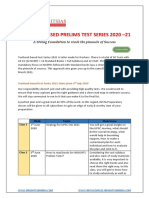 Textbook Based Prelims Test Series 2020 - 21: A Strong Foundation To Reach The Pinnacle of Success