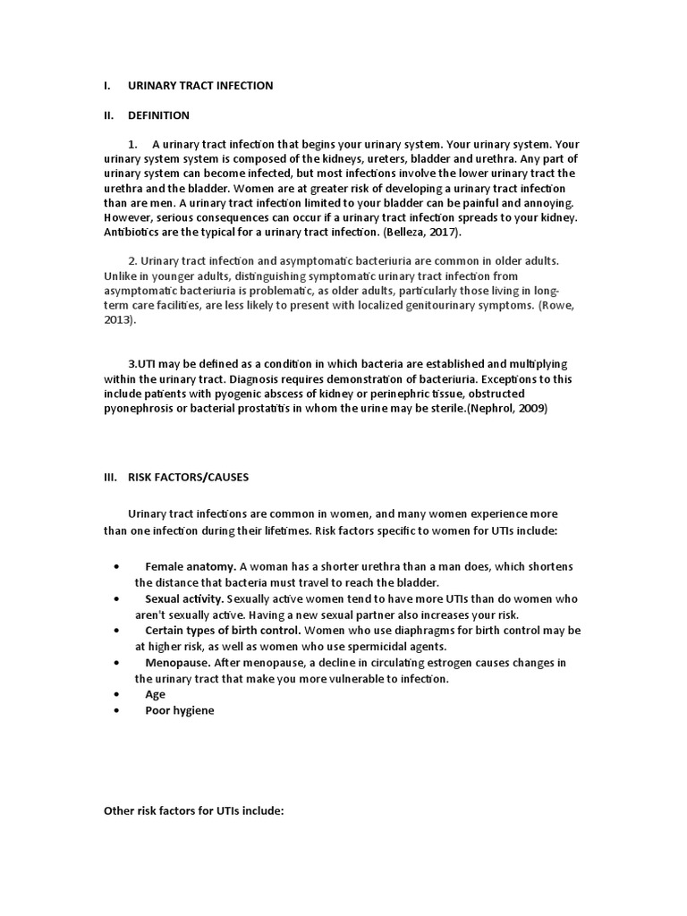 URINARY TRACT INFECTION PDF FREE DOWNLOAD visual data 8