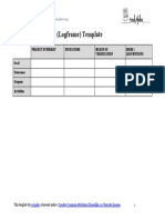 Logframe Template