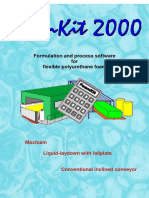 Formulation and Process Software For Flexible Polyurethane Foam