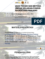 Perkembangan Teknik Dan Metoda Uji Untuk Kelaikan-Fungsi Jembatan Bentang Panjang - Prof. Ir. Bambang Suhendro, M.SC, Ph. D PDF