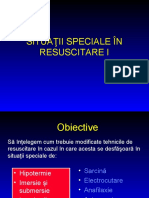 Situatii speciale in resuscitare I