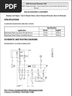 2011 Chevrolet Silverado 2500HD Color Electrical Wiring Diagram Manual On USB