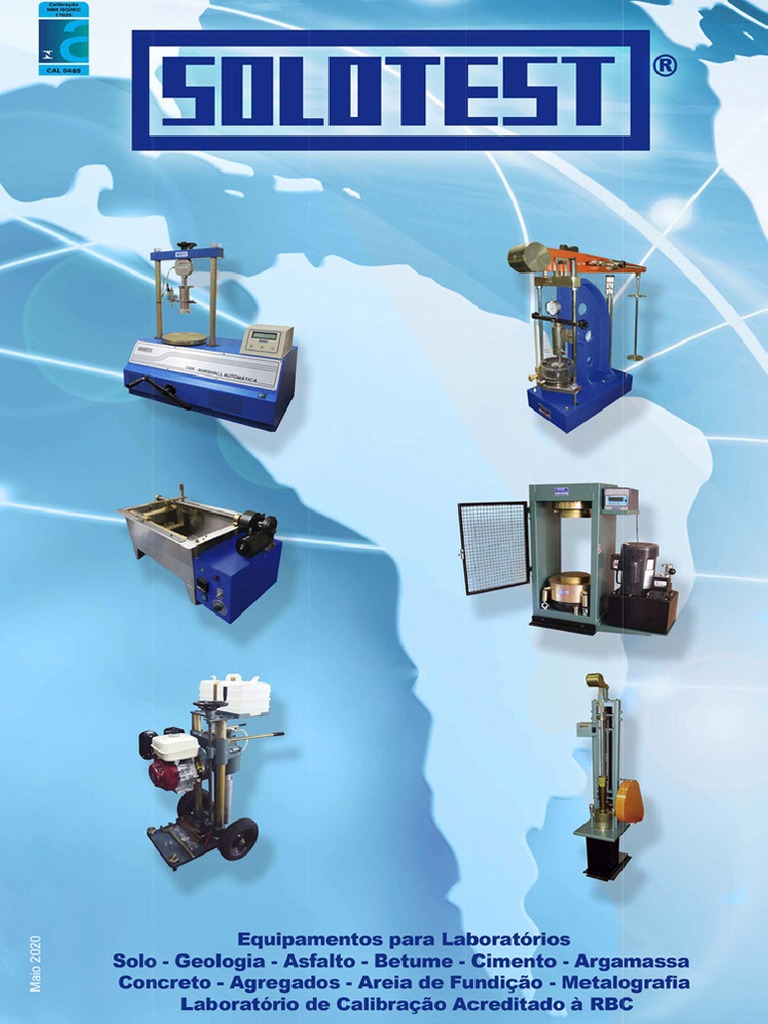 SOLOTEST Catalogo Inteiro PDF | PDF | Umidade | Solo