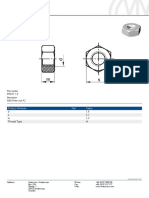 1,6 M6M Hex Nut A2: Product Attribute Ref. Value