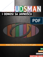 Medijska Prisutnost Pokrajinskog Ombudsmana 2012