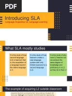 1_Introducing SLA_LA vs LL