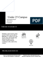 Under 25 Campus: Syed Ammaar Rayed 1KF16AT032 9 Semester