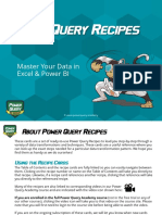 Power Query Recipes August 2019 PDF