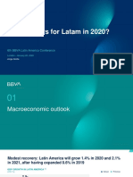What Matters For Latam in 2020?: 6th BBVA Latin America Conference