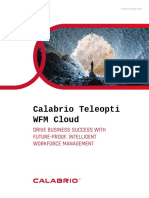 Calabrio Teleopti WFM - Datasheet