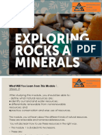 Rocks and Minerals - Grade11-Week 2