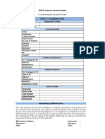 Form 3: Installation Form: BSES Yamuna Power Limited