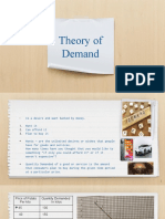 Theory of Demand: Prepared By: Divina Monterola