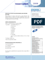 Protocols For Gel Electrophoresis and Western Blotting: Brainnet Europe Ii