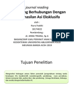 Faktor Yang Mempengaruhi Keberhasilan ASI Eksklusif