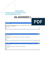 SQL Assignment 1