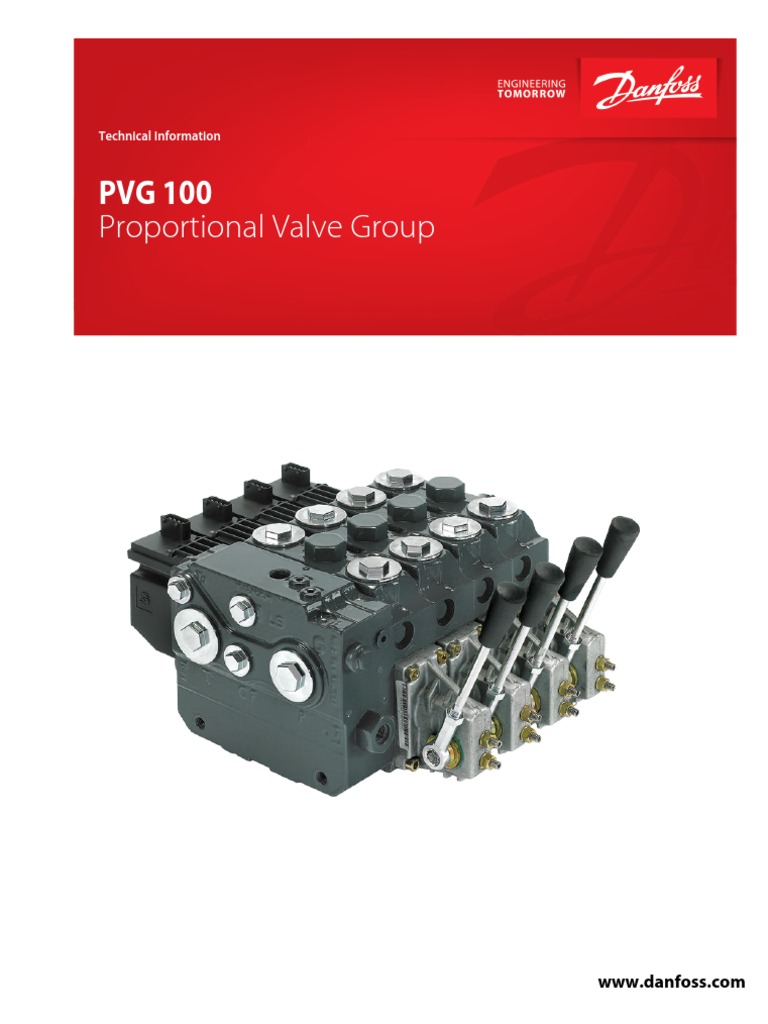 Proportional Valve Group Technical Information PDF Valve Actuator