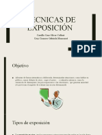 Técnicas de Exposición