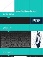 Estudio Administrativo de Un Proyecto