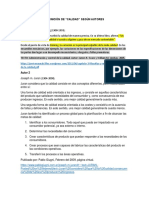 Calidad Segun Autores PDF