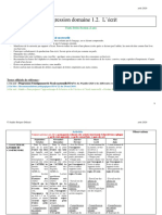 Progression, l'écrit Très Petite Section