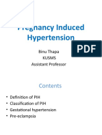 4th n 5th  class Pregnancy induced hyper tension