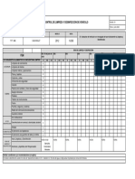 Formato de Desinfeccion de Vehiculo