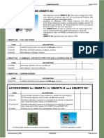 Gas Detectors Series Smart3 NC: Accessories For Smart3-H, Smart3-R and Smart3 NC