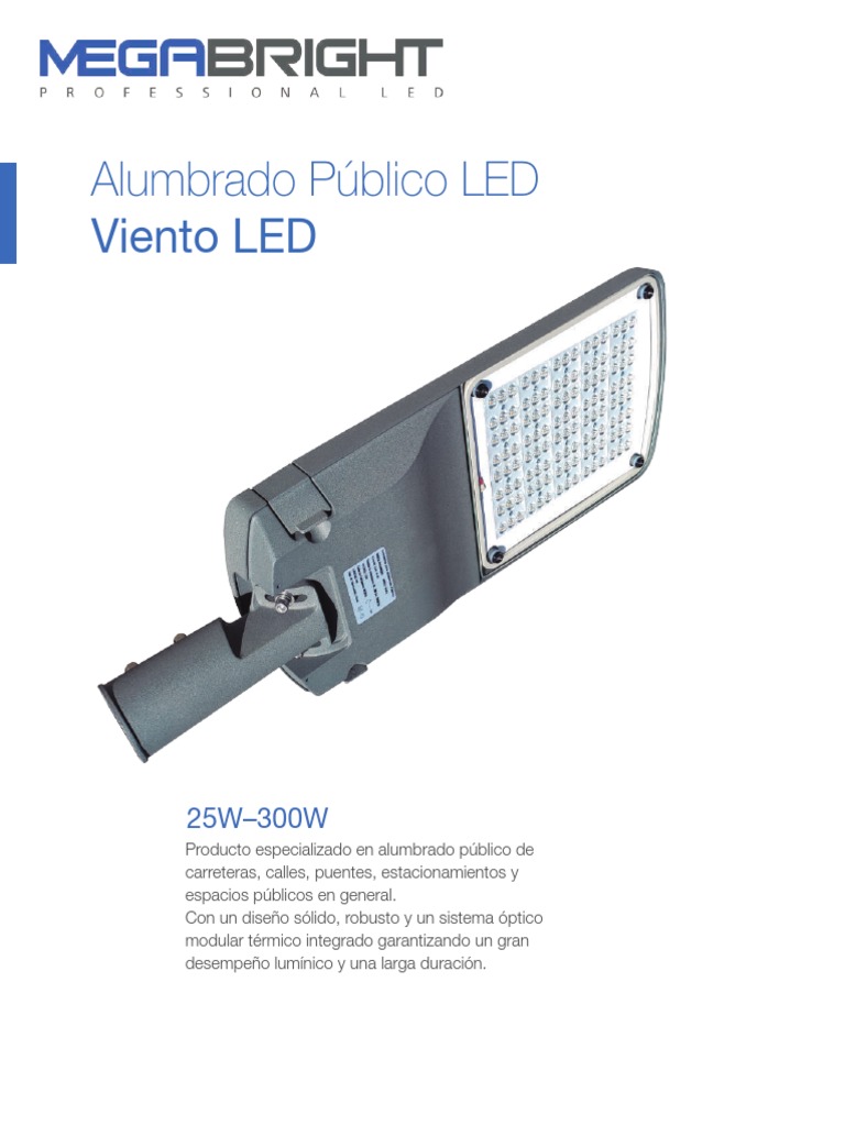 Downlight Luminaria Viento Led PDF Luz de la calle Diodo emisor